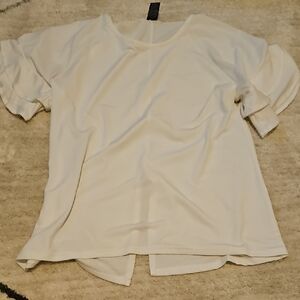 Elegant White Women's Top